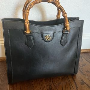 Gucci Medium Diana Bamboo Tote
